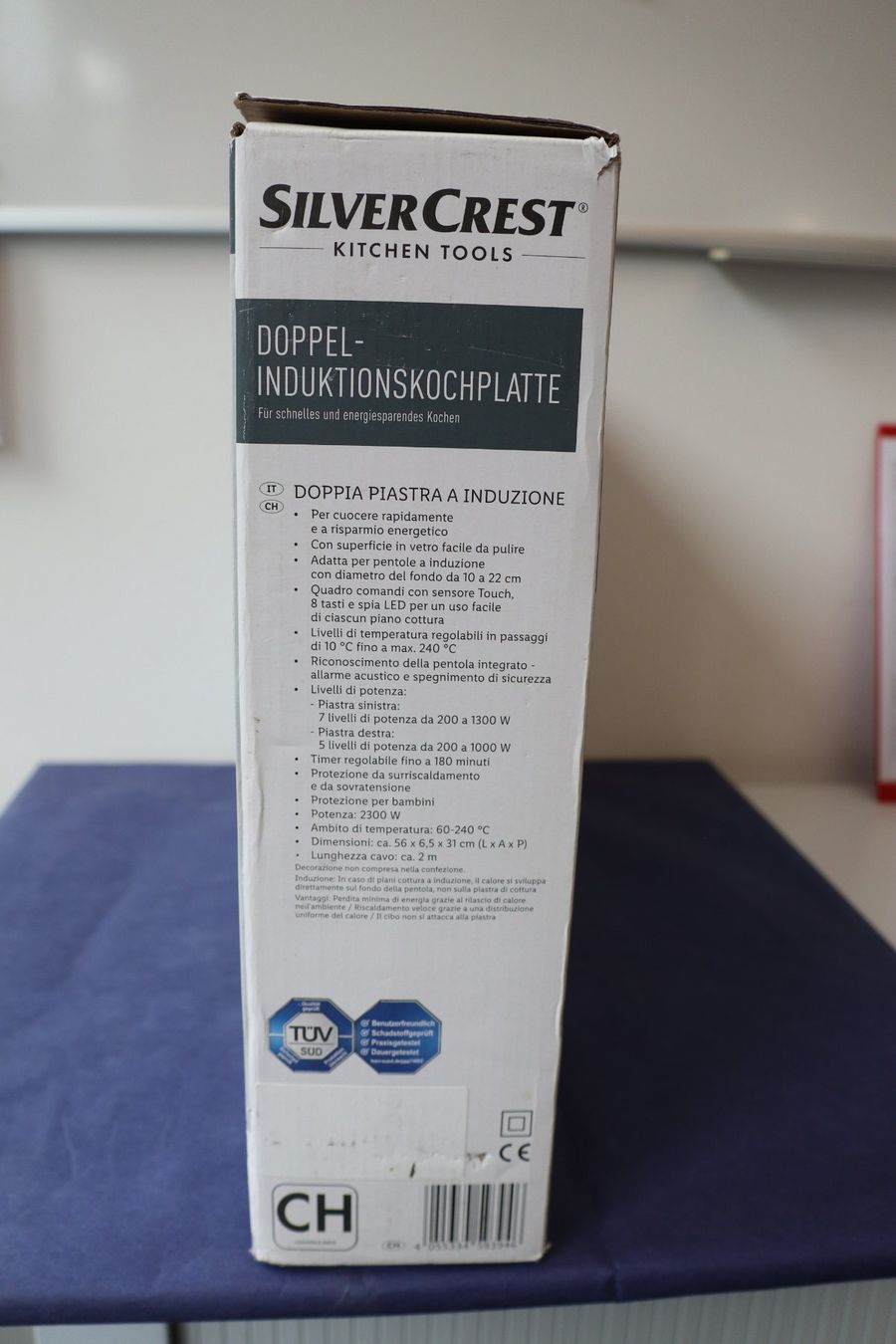 SilverCrest Elettrodomestici da cucina: Silver Crest Doppel-Induktionskochplatte 374031 – Nuovo e nell'imballaggio originale da Liestal venduto da FuV01 2