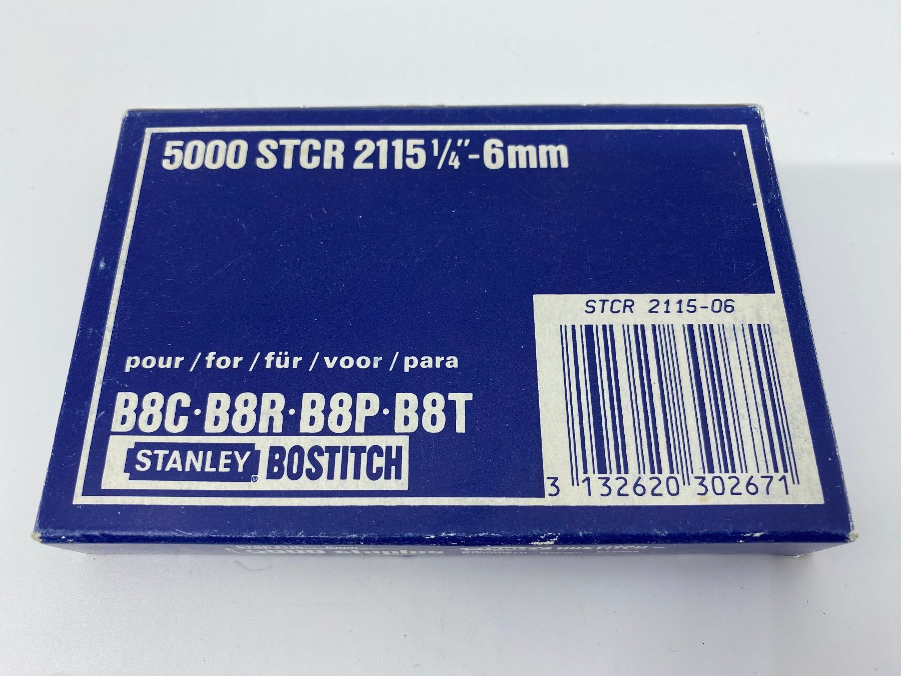 Macchine rilegatrici: 5000er Pack Stanley Bostich Heftklammern STCR 2115 – Nuovo e nell'imballaggio originale da Langwiesen venduto da Restposten-24 1