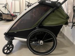 Fahrradanhänger Thule Chariot Cab 2 für zwei Kinder