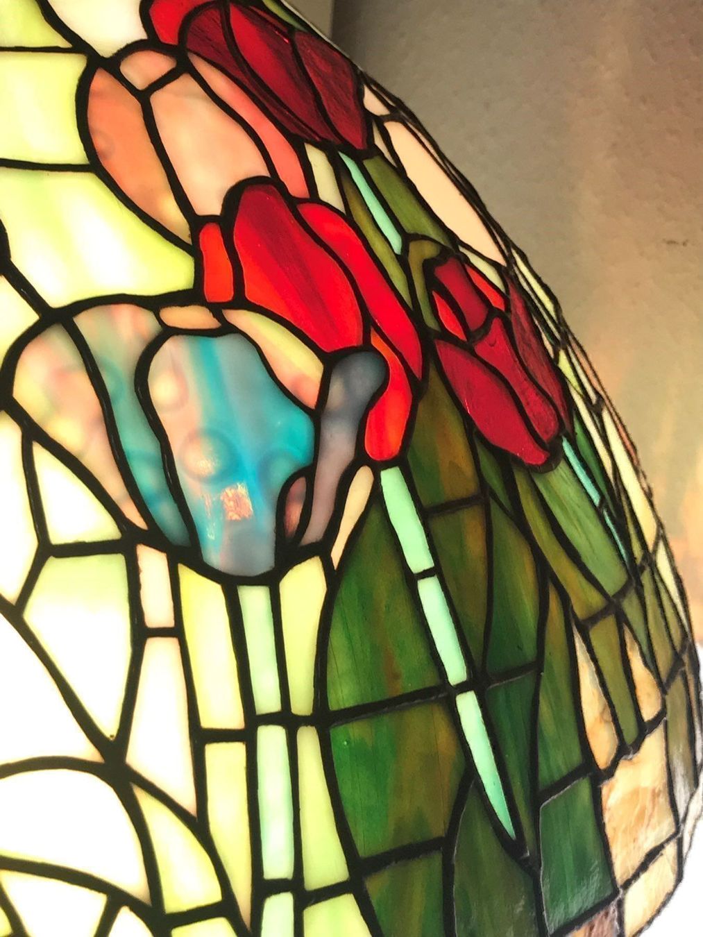 Lampade: Tiffany Glas Lampe – Nuovo e nell'imballaggio originale da Volketswil venduto da rerererarara 8