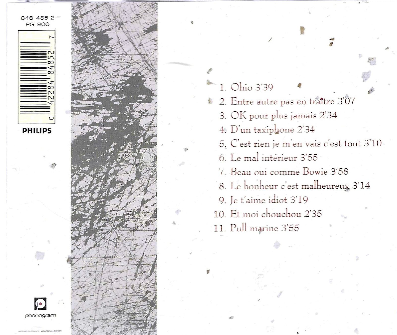 CD: Isabelle Adjani - Pull marine – Usato da Savagnier venduto da Ne2065 1