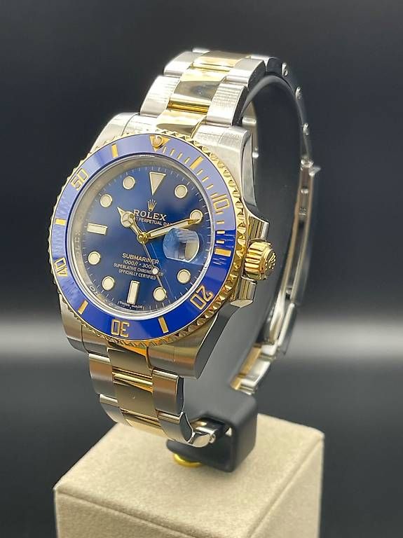 Rolex Orologi: Rolex Submariner Date Ref. 116613LB "Bluesy" 40mm 2018 – Usato da Lugano venduto da luganotopwatches 2