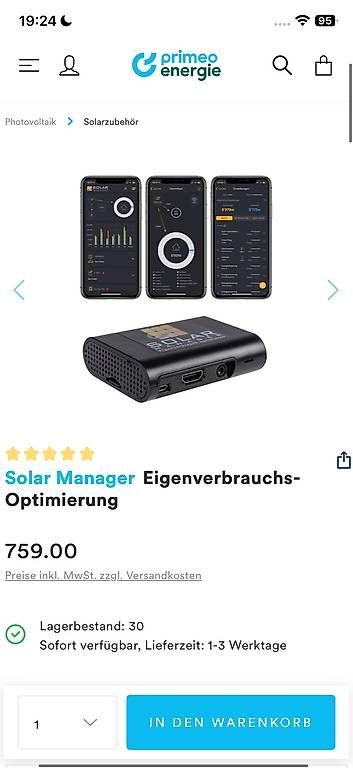 Inverter: Solarmanager – Usato da Golaten venduto da Trojka_22 1