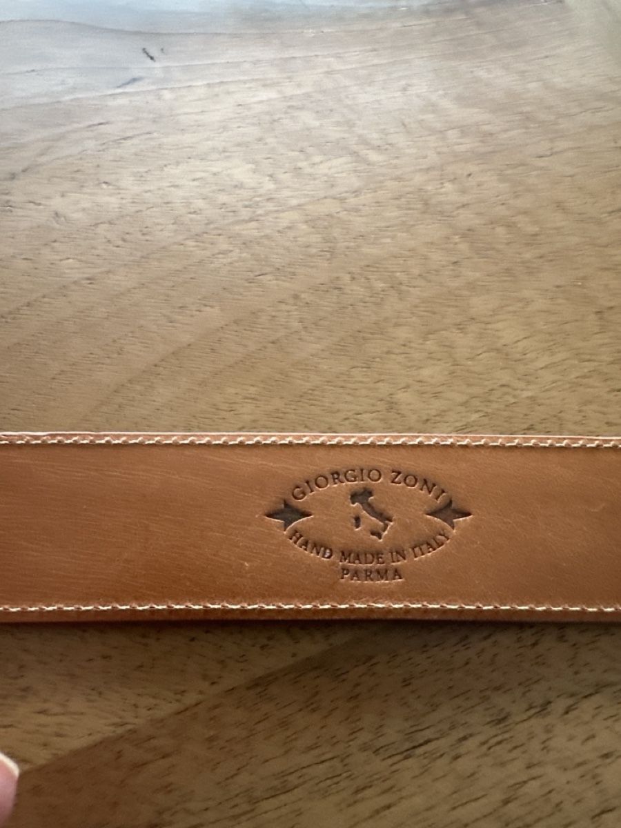 Cinture: Herrenledergurt handmade – Nuovo (secondo la descrizione) da S. Antonino venduto da Swissbutler
