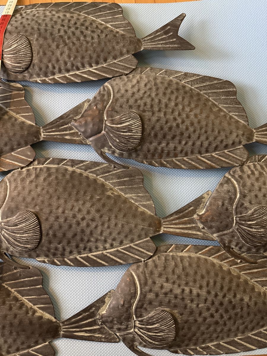 Tutte le decorazioni: Wunderschöner Fischschwarm Metall Deko – Nuovo (secondo la descrizione) da Seuzach venduto da CarmelinaFerraris 4
