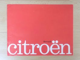 Citroen DS Break - Prospekt deutsch 1.63 - J028