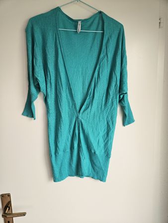 Chicorée Cardigan in Türkis