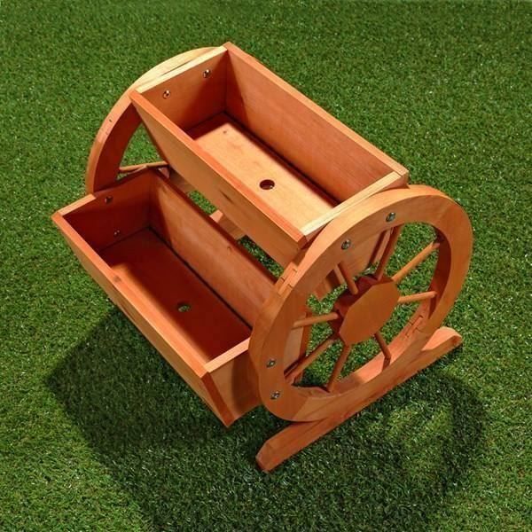 Altre Decorazioni per giardino: Pflanztrog + Räder und 2 Pflanzkasen – Nuovo e nell'imballaggio originale da Stein am Rhein venduto da Gomme100 4