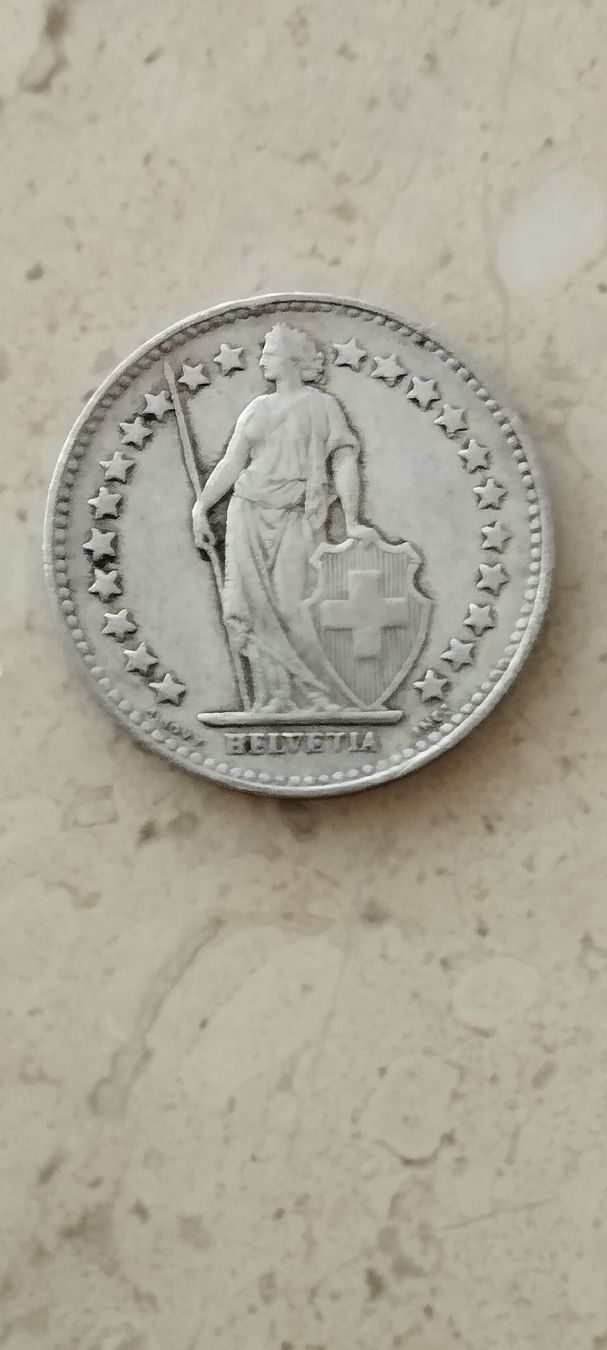 Toutes les monnaies: 50 Rappen 1948/Silber  – D'occasion à Oberdorf SO par and_jxk2 1