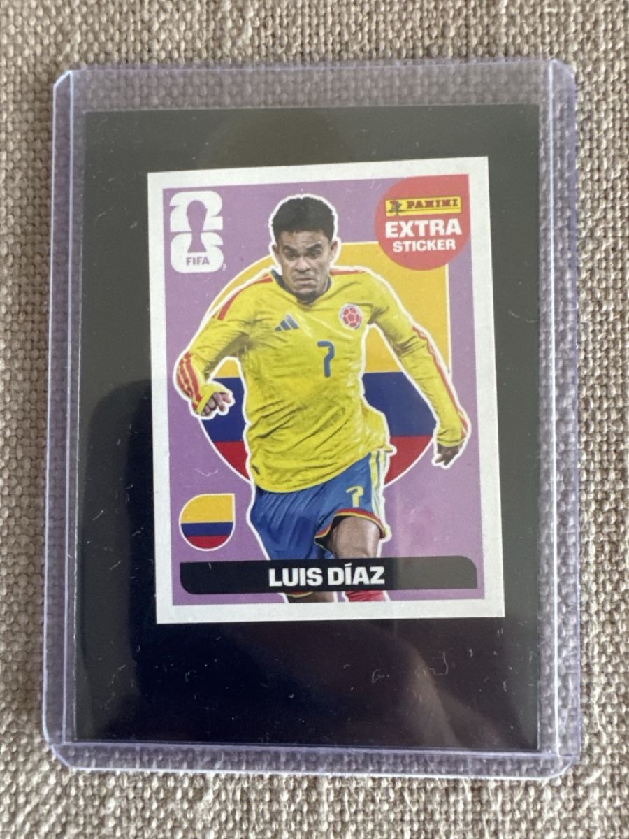 Panini Carte collezionabili: WM 2026 Panini extra Sticker Luis Díaz Pink – Nuovo (secondo la descrizione) da Zürich venduto da Stg7