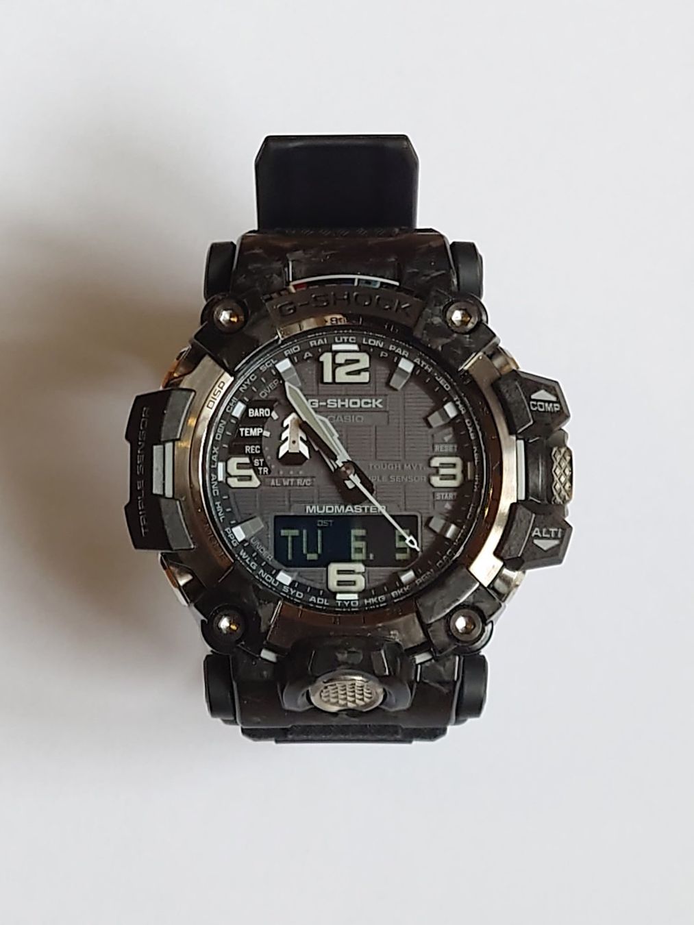 Casio Orologi: G-Shock Uhr Mudmaster GWG-2000-1A1 schwarz – Usato da Inkwil venduto da muneli81