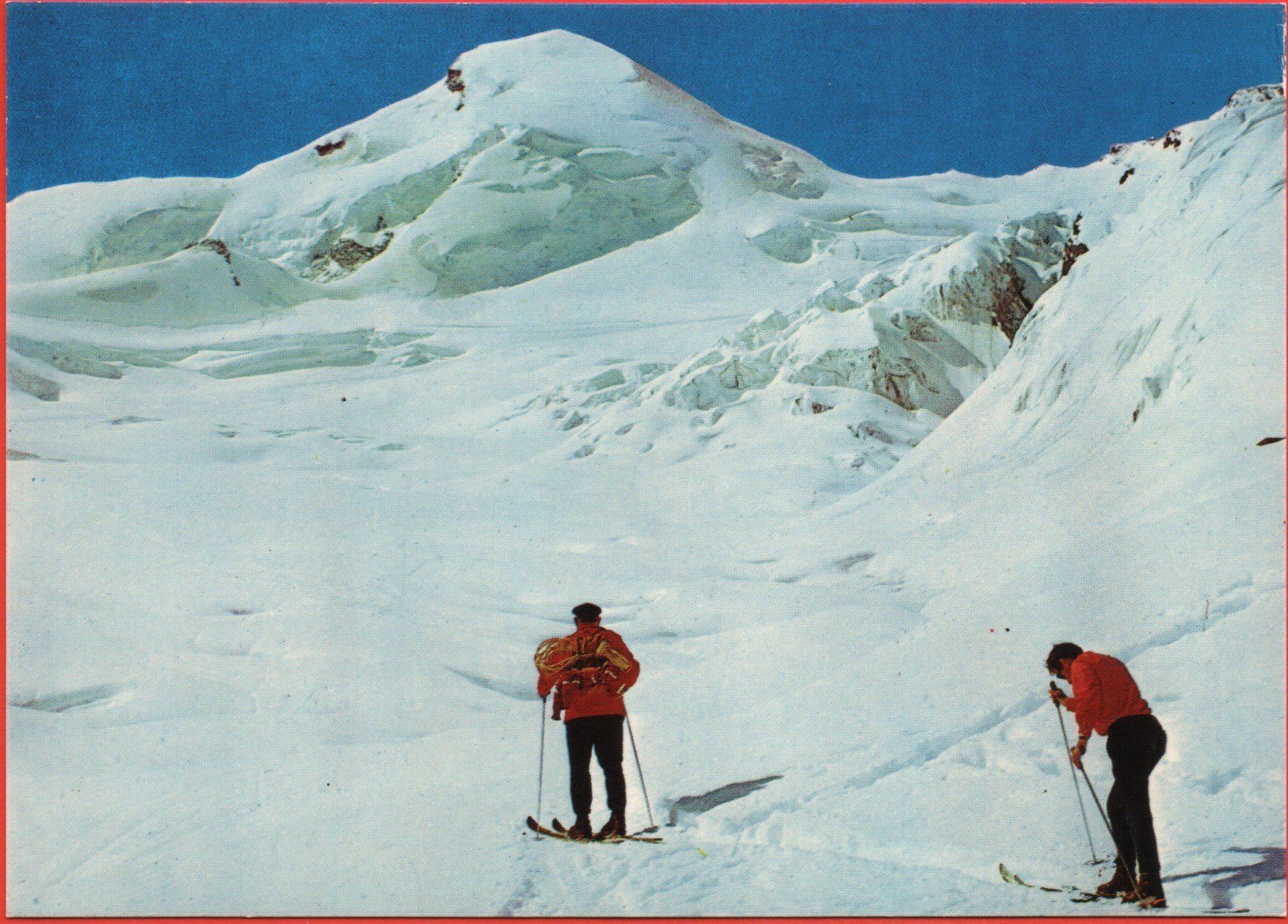 Ansichtskarten: SAAS-FEE Allalinhorn - Ski-Läufer – Neu (gemäss Beschreibung) aus Jona von philajona