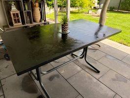 Schaffner Garten Tisch Metall 140 x 80 cm