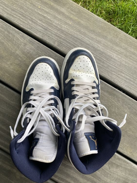 Jordan Chaussures hommes: Nike Jordan 1 Mid Gr. 41 Turnschuhe Sneaker Schuhe – D'occasion à Zürich par IreneLM 2