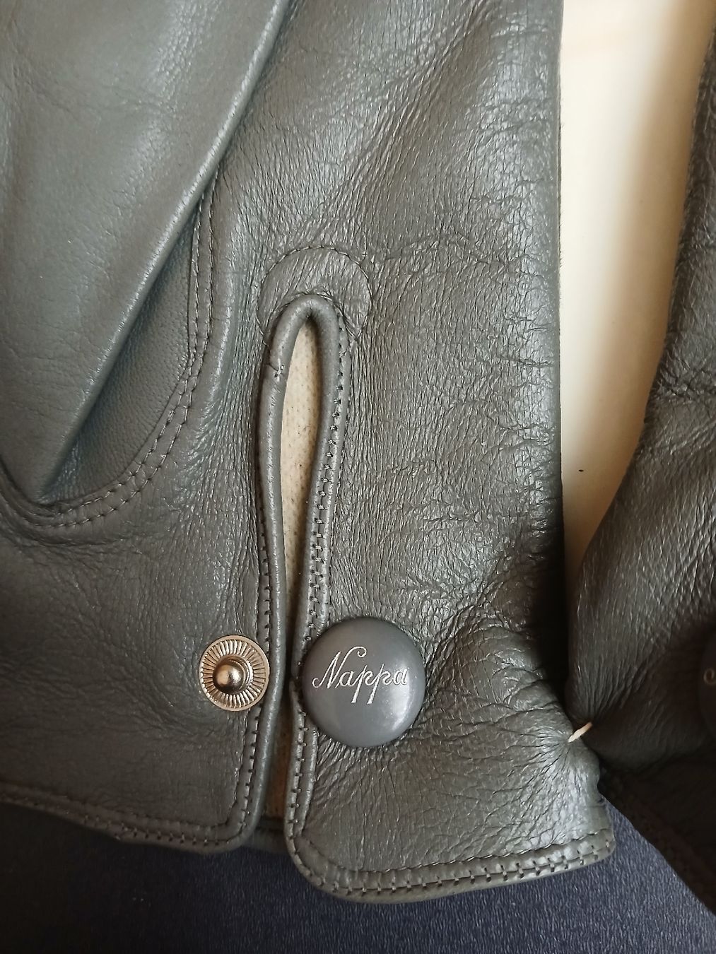 Guanti & manicotti: Nappa Lederhandschuhe, Grösse 8, Grau, Winter, Warm! – Nuovo (secondo la descrizione) da Kleindöttingen venduto da Christina22 1