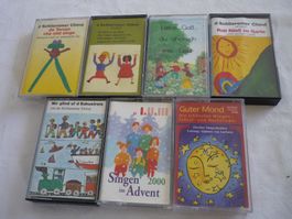 7x Kinderkassette Hörspiel Dialekt Lieder Schlieremer Chind