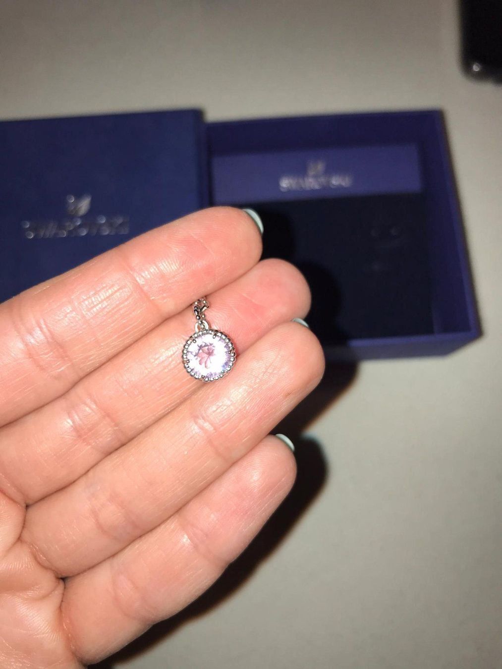 Swarovski Ketten: Swarovski Halskette Rosa – Neu (gemäss Beschreibung) aus Root von Fashionhomeandmore 1