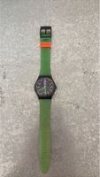 Swatch Stop-watch Grünes Armband gebraucht