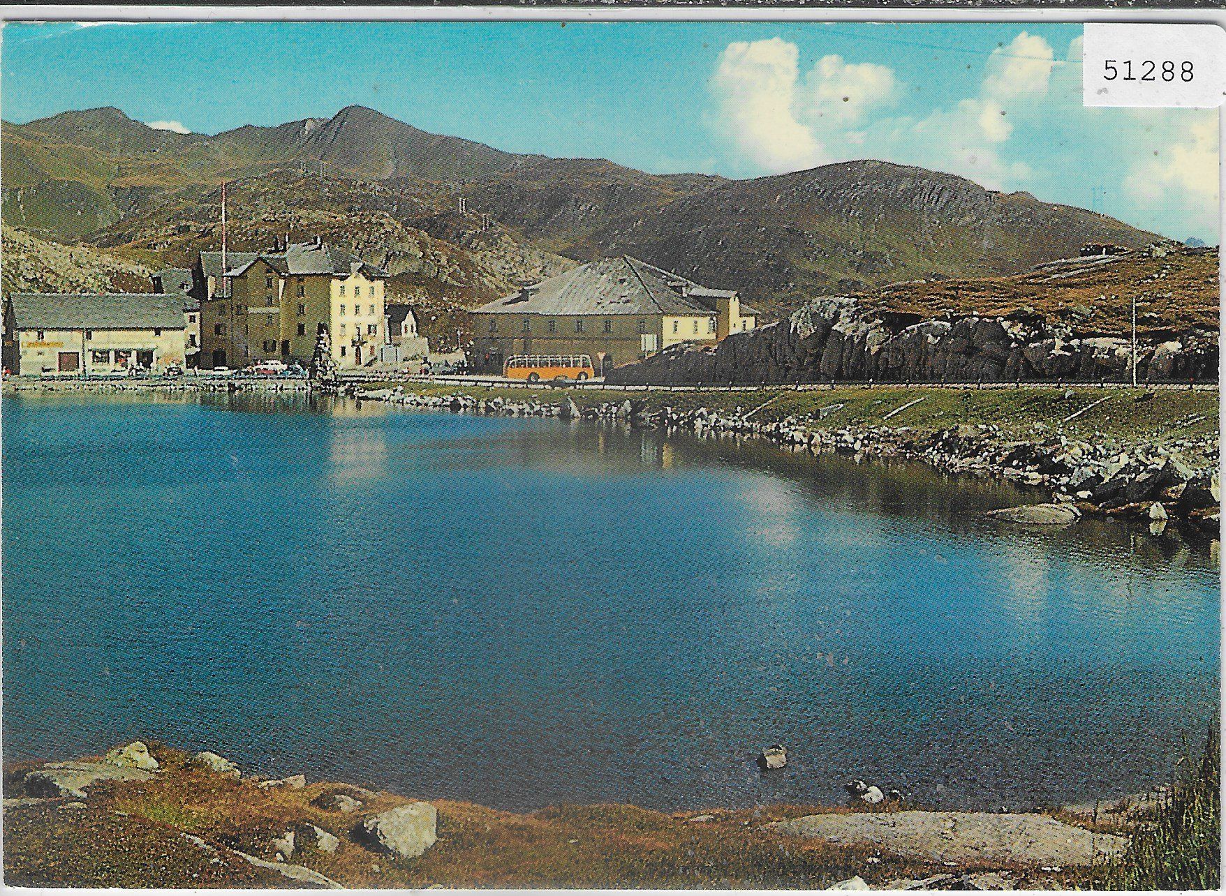 Cartoline postali: Gotthard-Hospiz - Postauto – Usato da Ettingen venduto da Kartenplanet