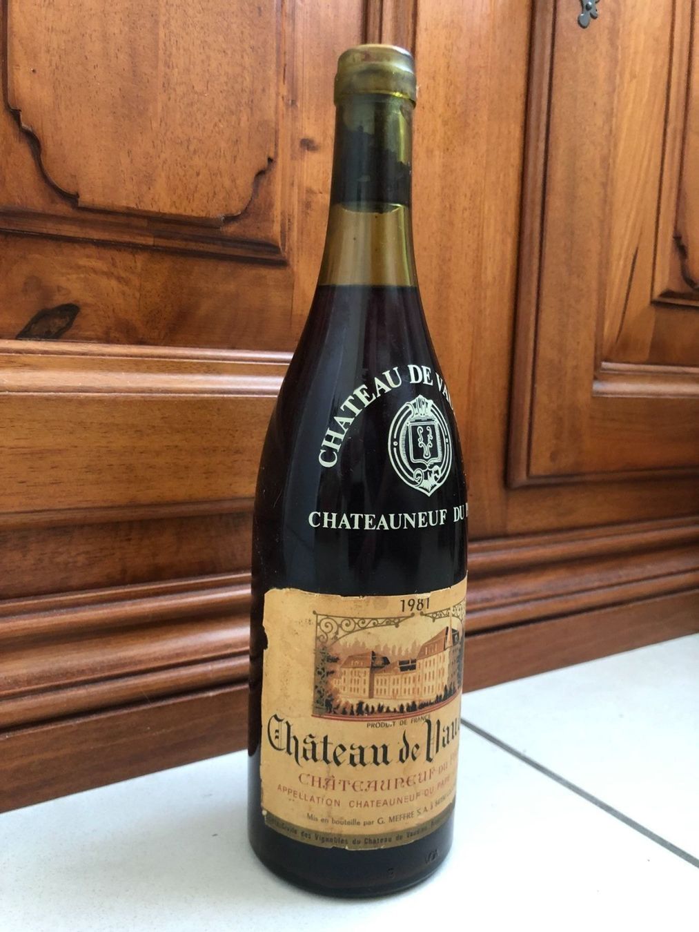 Wein: Château de Vaudieu 1981Chateauneuf du Pape – Neu (gemäss Beschreibung) aus Landquart von interesse63 2