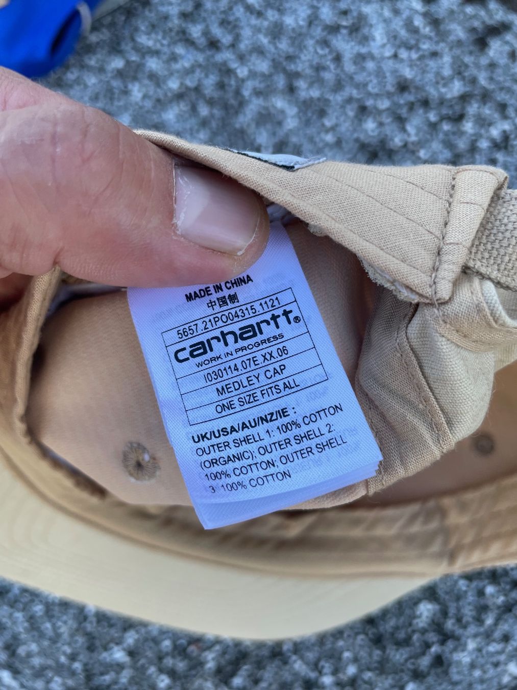 Carhartt Copricapi, berretti & cappellini: 2022 Carharrt 5-panel Cap Corduroy Ripstop & Canvas – Usato da Zürich venduto da le_souk 5