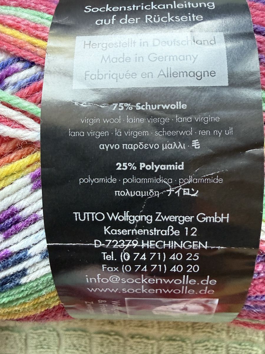 Laine: Sockenwolle  – Neuf (Voir description) à Wetzikon ZH par redlod11 2