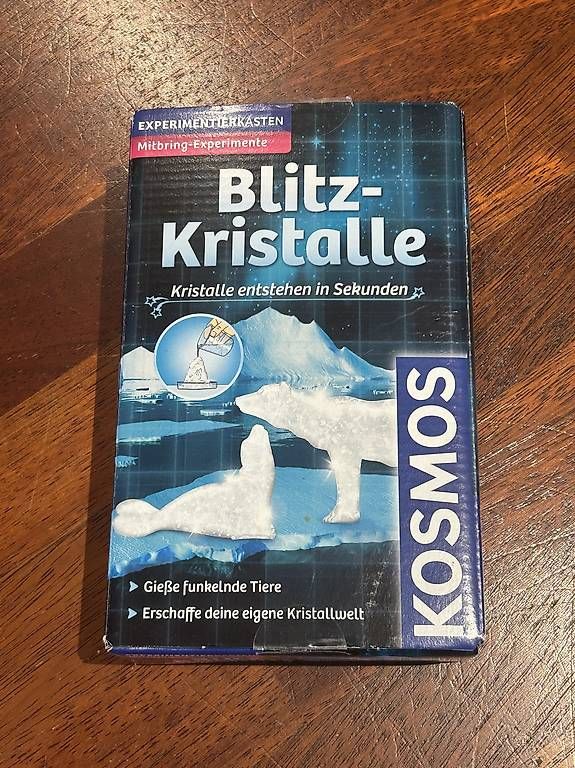 Kit di costruzioni: Kosmos Experimentierkasten Blitz-Kristalle – Nuovo (secondo la descrizione) da Wettingen venduto da ame_wxp2