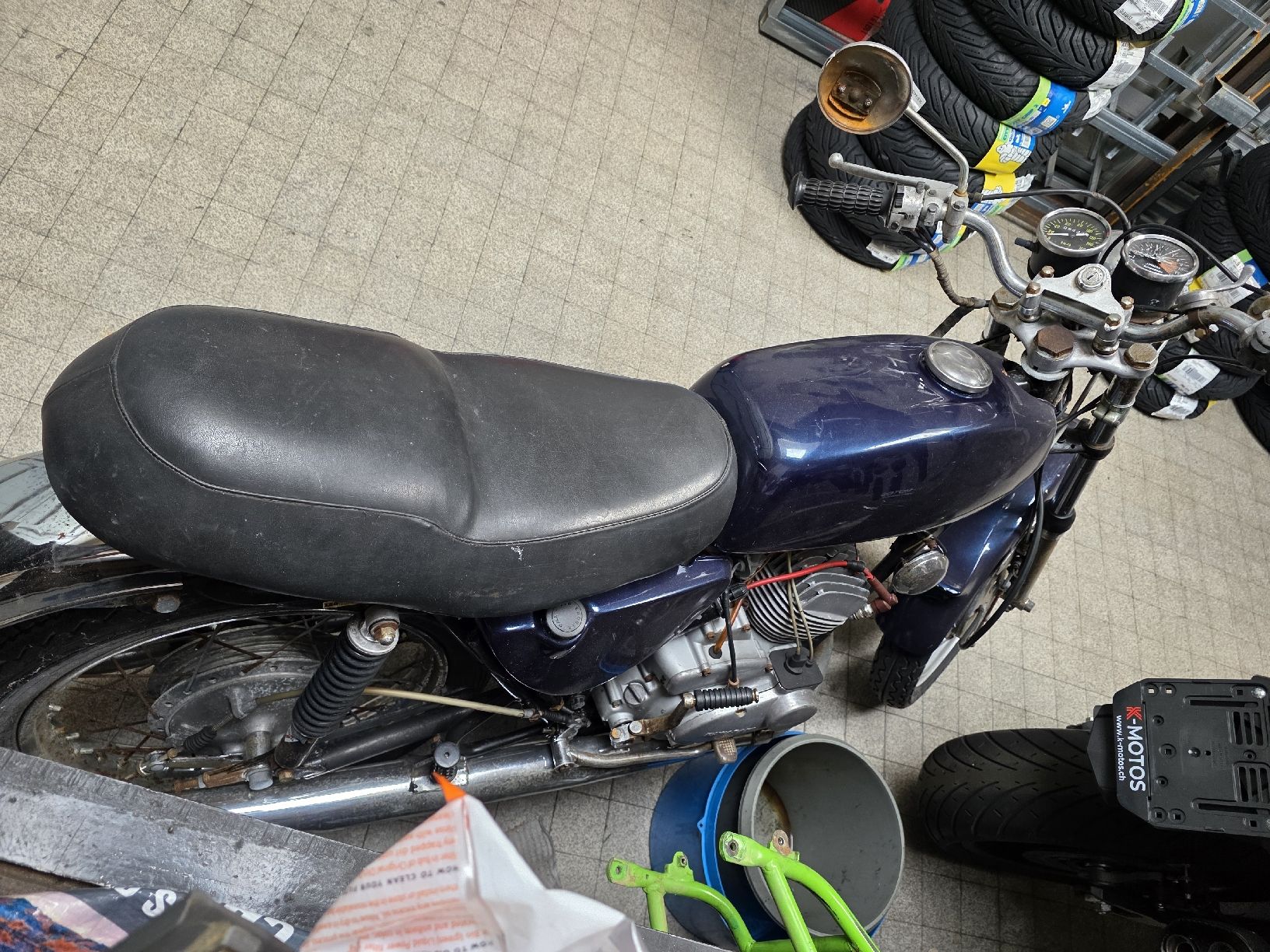 Kawasaki Strada: Kawasaki Samurai 1971 à restaurer  – Usato da Carouge GE venduto da mic_c8dx 2