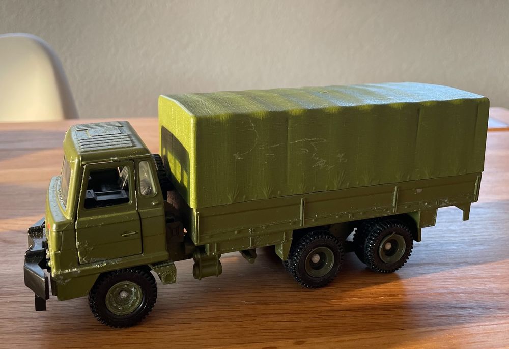 Dinky Toys 1:43 – Camion Militaire GMC Bâché – Armée Française – Libération De Paris
