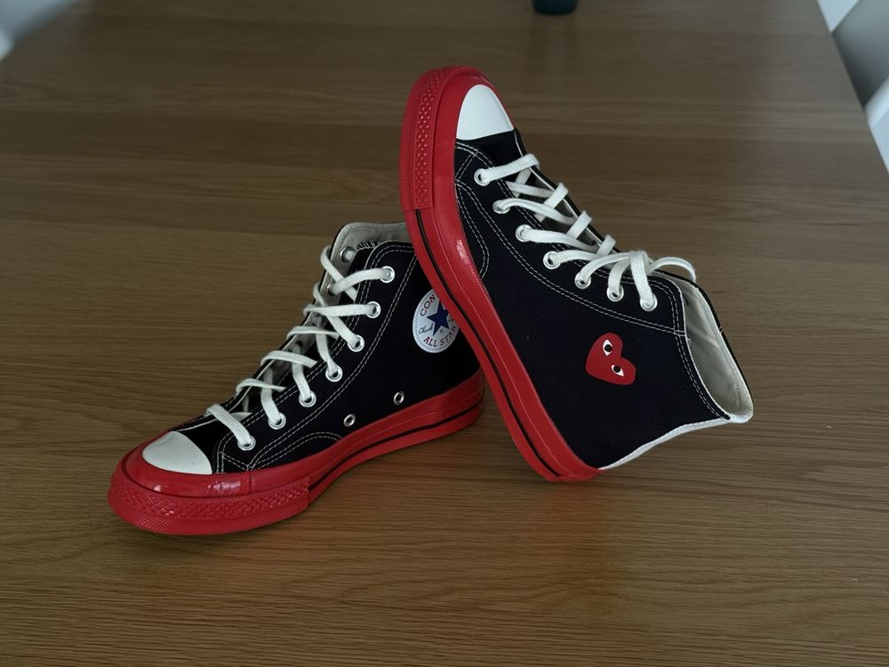 Converse Chaussures hommes: NEU Converse CdG + Chuck Taylor, EU 39 – Neuf (Voir description) à Schlieren par Vita_Lyt