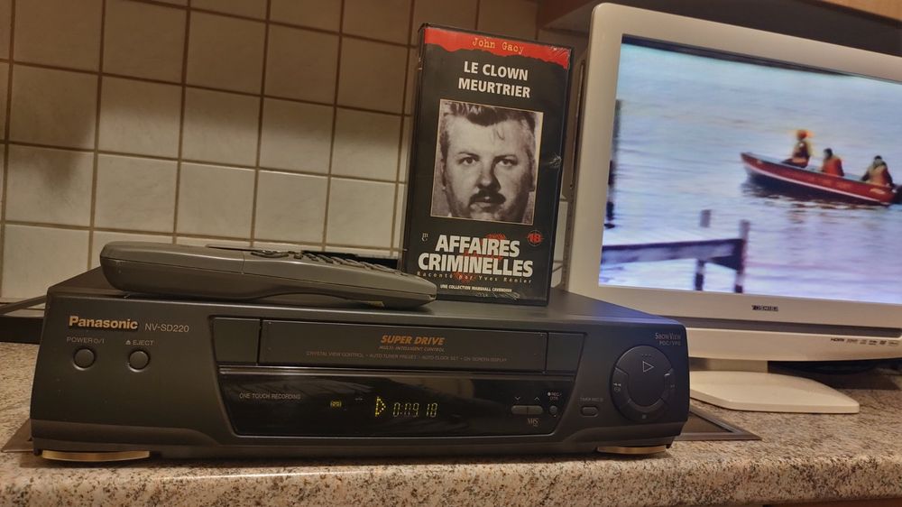 magnetoscope vhs panasonic nv-hd660 super drive