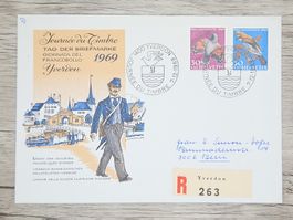 CL18 Enveloppe + Timbre Suisse 1969
