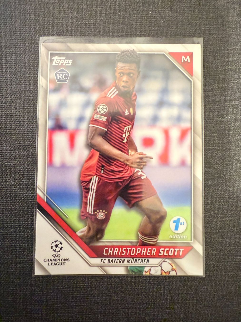 Topps Sammelbilder & Trading cards: Topps Christopher Scott FC Bayern München – Gebraucht aus Burgdorf von Sports_Cards_3400