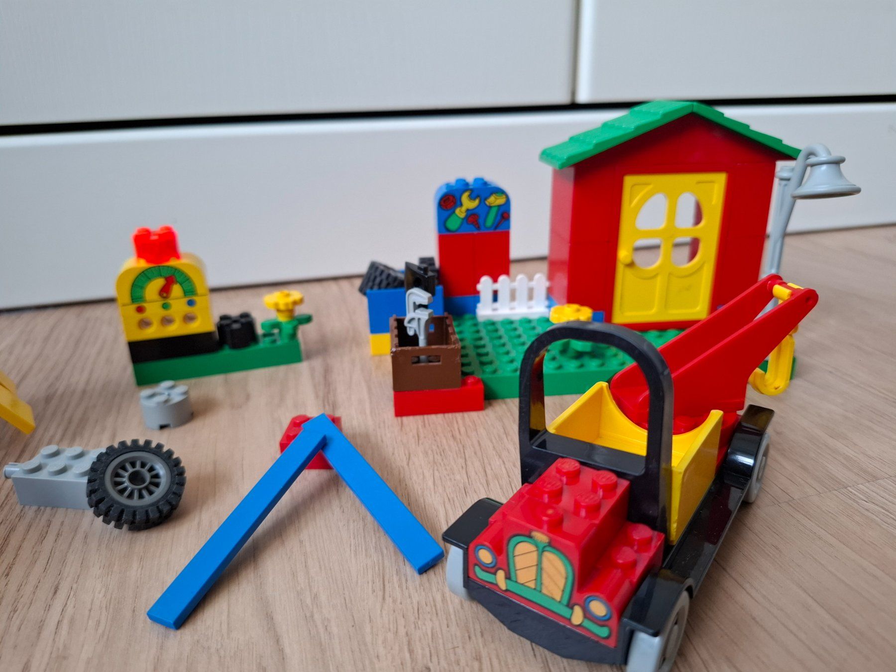 Lego Kit di costruzioni: LEGO 4166 Mickeys Autowerkstatt (2000) *Rarität* – Usato da Alpnach Dorf venduto da Burnbuster 4