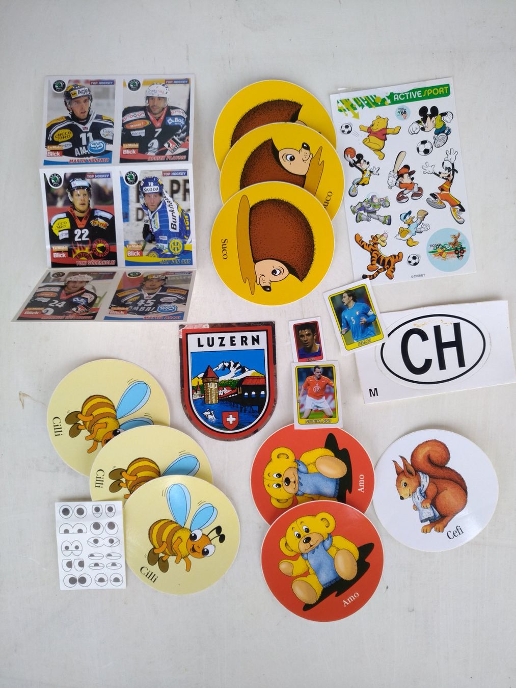 Sticker: Kleber/ Sticker Eishockey, Fussball – Usato da Bern venduto da TimonBimon