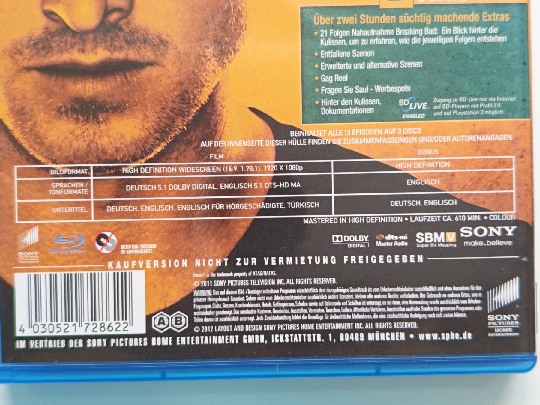 Alle DVDs: Breaking Bad Staffel 4 – Gebraucht aus Liestal von Kratzilla 4