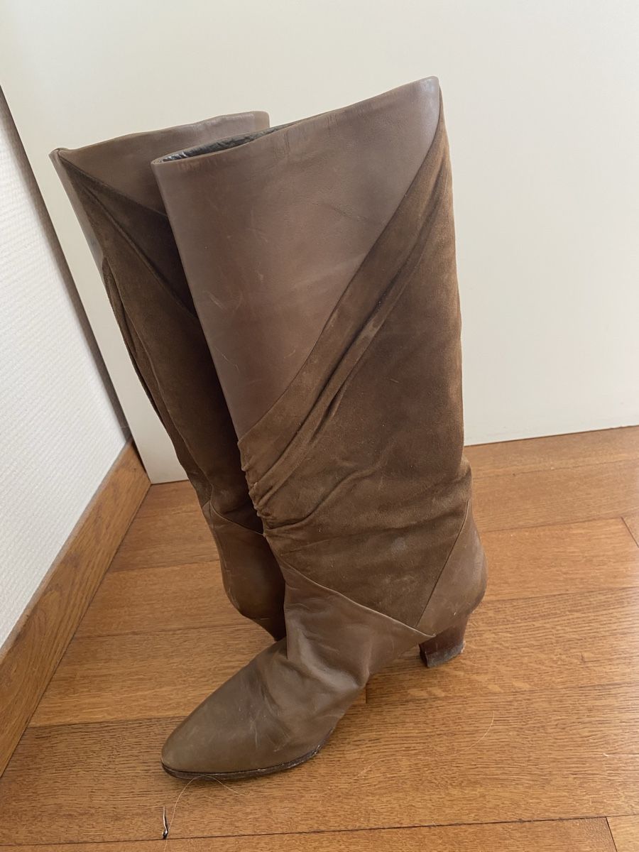 Chaussures femmes: Damenstiefel Leder/Wildleder – D'occasion à Buchs Ag par Cleaudia 3