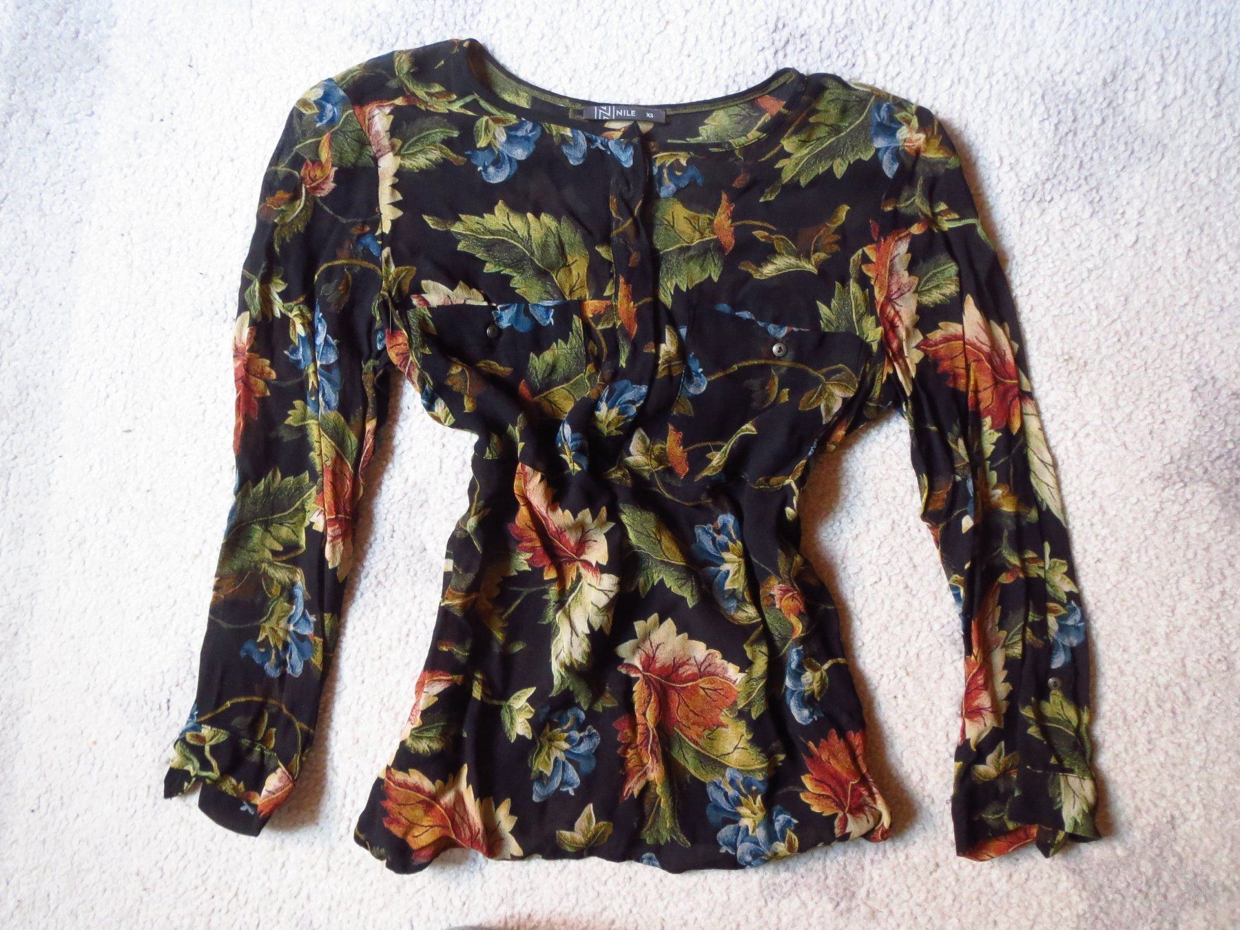 Nile Camicette: NEUE NILE Damen Bluse Gr XS – Nuovo (secondo la descrizione) da Kiental venduto da Anna8702 8