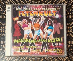 Fetenkult - Macarena Grüsst Alice, 2CD Party Sampler 1996