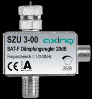 Axing SZU 3-00 SAT-Dämpfungssteller, F-Buchsen , fabrikneu