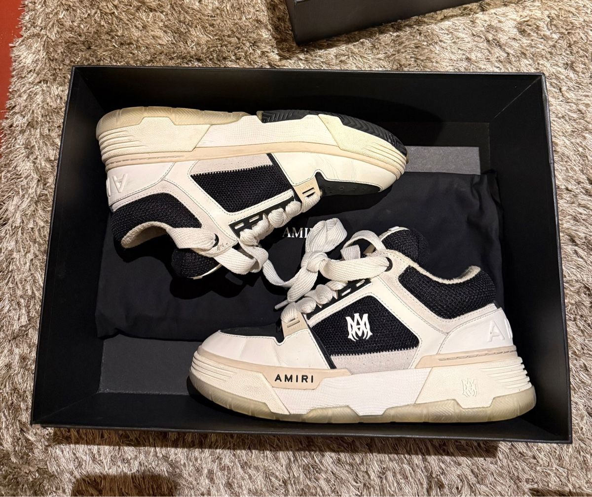 Amiri Herrenschuhe: Amiri Sneaker | Grösse 41, beige/schwarz/weiss – Neu und originalverpackt aus Küsnacht ZH von Wozdav 5