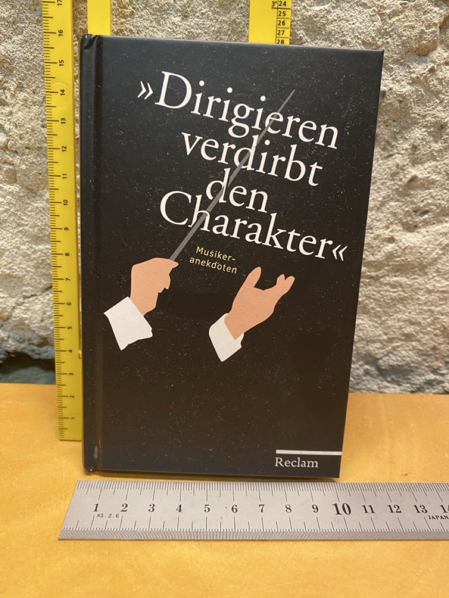 Libri: Dirigieren verdirbt den Charakter – signiert an Rudolf Lutz – Usato da St.Gallen venduto da kingsamas