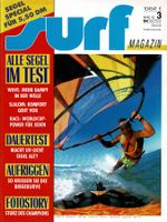 SURF Magazin 3 1992 Alle Segel im Test Aufriggen Dunkerbeck