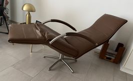 Jori Relax-Sessel echt Leder braun