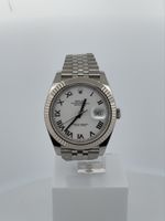 Rolex Datejust 41mm Weiss Stahl/Weissgold - 126334
