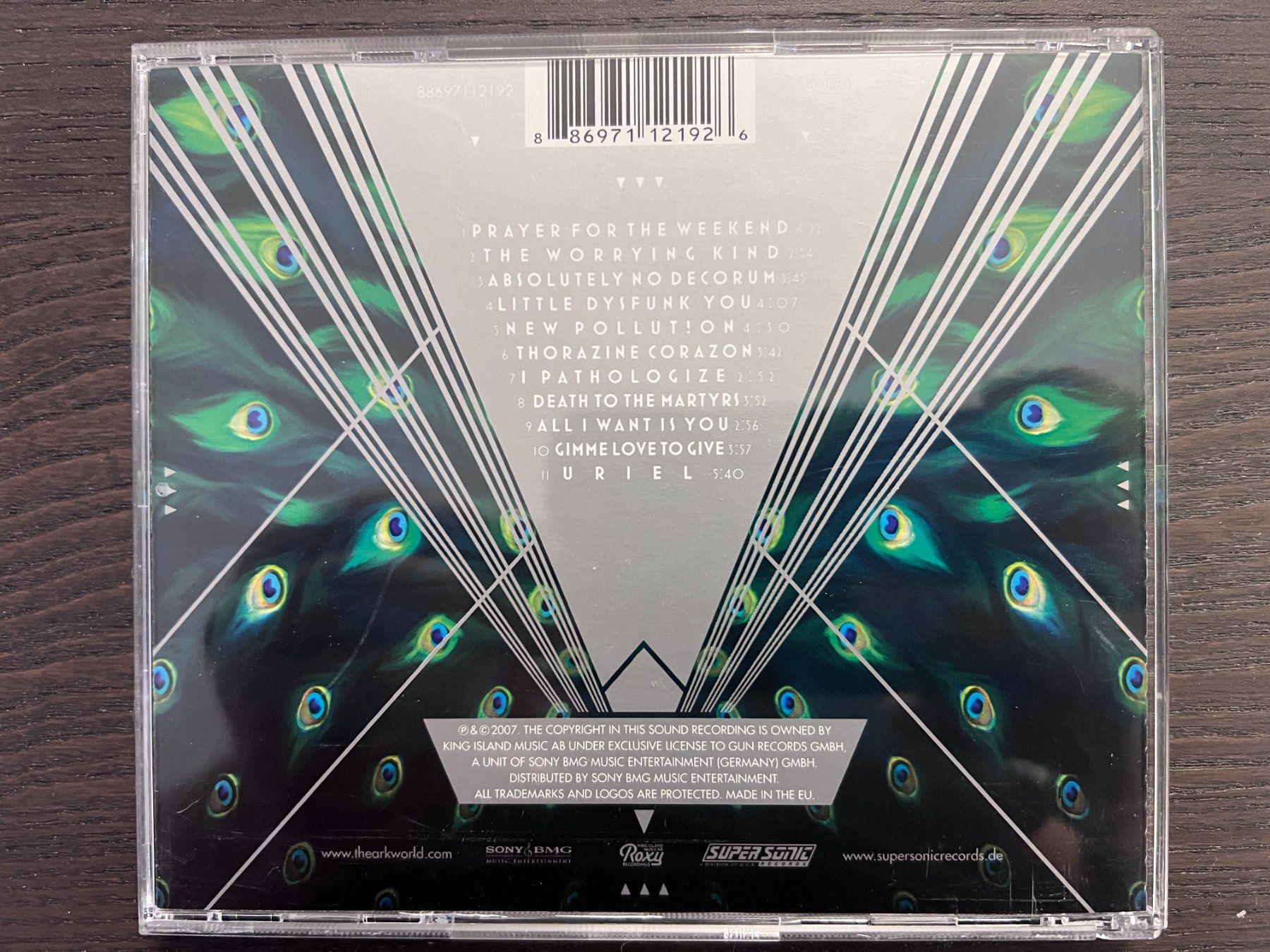 CD: The Ark - Prayer for the Weekend – Usato da Zürich venduto da MusikFreunde 1