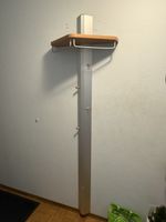  Garderobenleiste für Wand mit 5 Haken