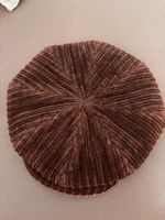 Braune Cord-Kappe LOUISIANA, Herbst-Look, Grösse L. 🍂58