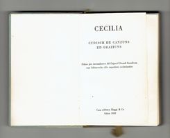 CECILIA, 1959
