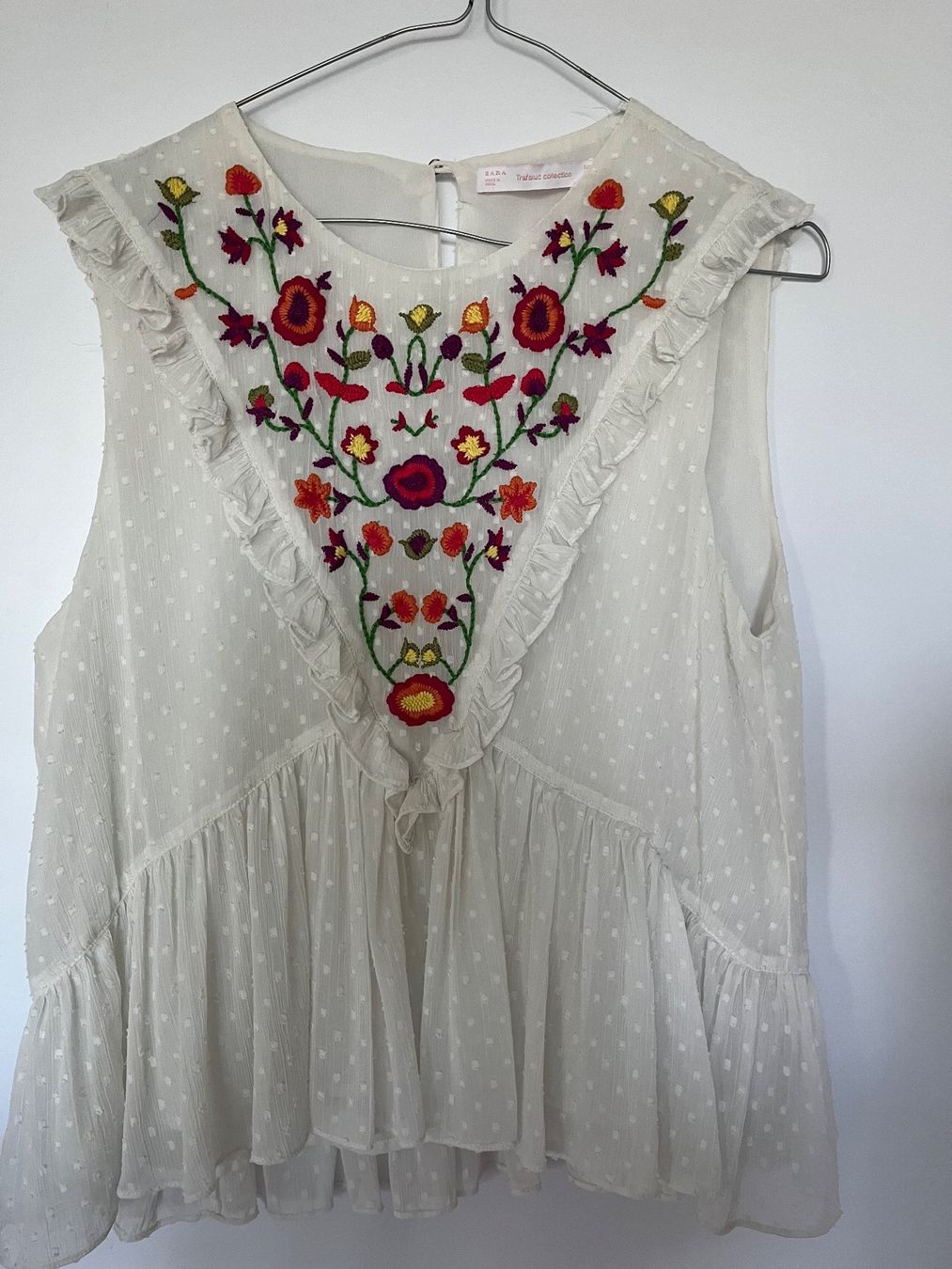 Zara Camicette: Sommer Boho Zara Bluse; Versand 2 – Usato da Zürich venduto da maral787